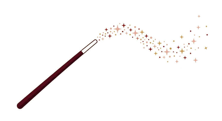 Magic wand illustration
